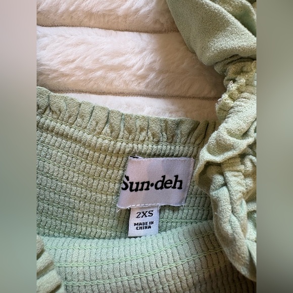 ARITIZA SUNDAY HADLEY DRESS IN GREEN - Picture 3 of 3